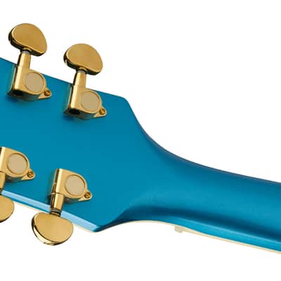Gretsch G2655TG Streamliner Center Block Jr. Double-Cut with Bigsby LTD, Laurel Fingerboard, Riviera Blue image 6