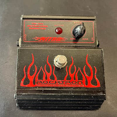 Rocktron Nitro Tonal Definition Booster Boost Pedal 2000s - Black image 1