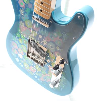 2016 Fender Classic '69 Telecaster blue flower image 3