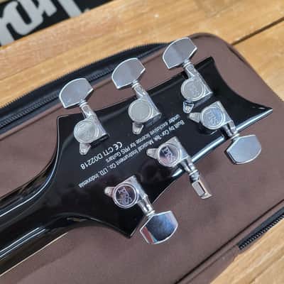 PRS SE Custom 22 Semi-Hollow with Gigbag- Charcoal Burst image 18