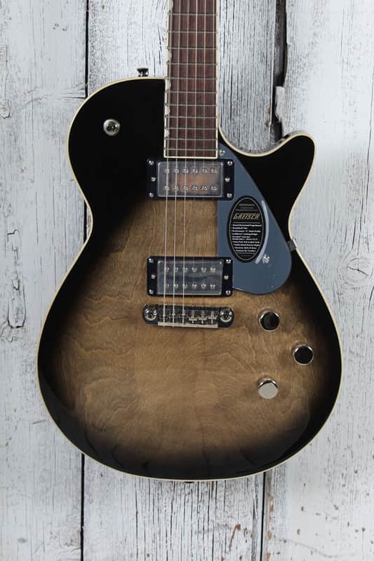Gretsch Electromatic Jet Club Chambered Body Electric Guitar Bristol Fog image 1