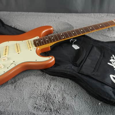 Fender Japan ST-62AS/H 40th Anniversary 1994 Stratocaster Copper Metallic Matching Headstock Foto Flame Neck image 23