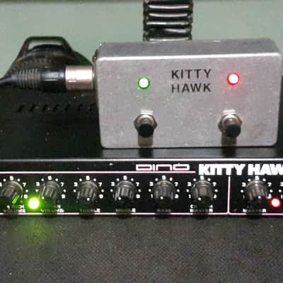 KITTY HAWK DINO guitar TUBE PREAMP !!! Ultra MEGA Rare !!! with footswitch image 1