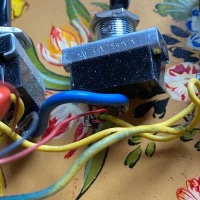 Teisco Pickups with Pots, Jack, Switches, Wiring image 6