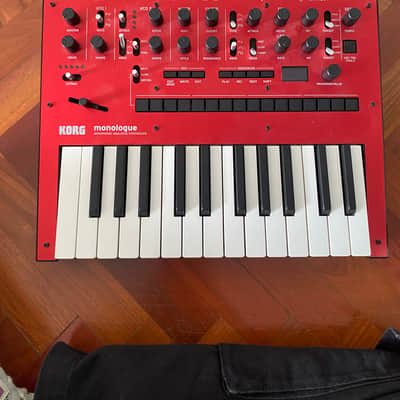 Korg Monologue Monophonic Analog Synthesizer 2016 - Present - Red image 2