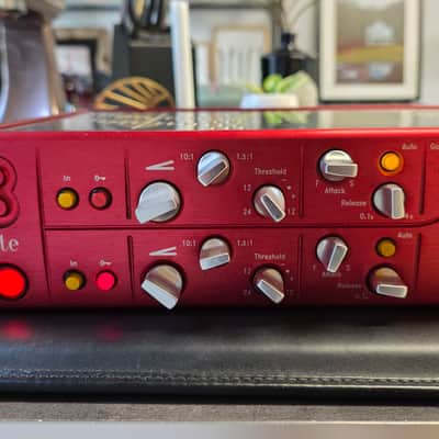 Focusrite Red 3 Dual Compressor Limiter Stereo Master Bus from Major London Recording Studio image 3
