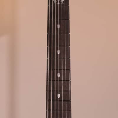 MusicMan Majesty 7 John Petrucci Signature Electric Guitar - Ebony Fingerboard, Titan Blue image 6