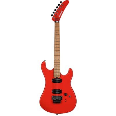 Kramer 84 HH FR Electric Guitar, Maple Fingerboard (with Gig Bag), Radiant Red image 2