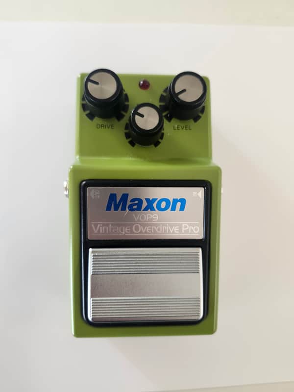 Used Maxon VOP9 Vintage Overdrive Pro Pedal - Green w/ Original Box image 1