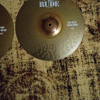 Paiste 14" RUDE Hi-Hat Cymbals (Pair) image 4