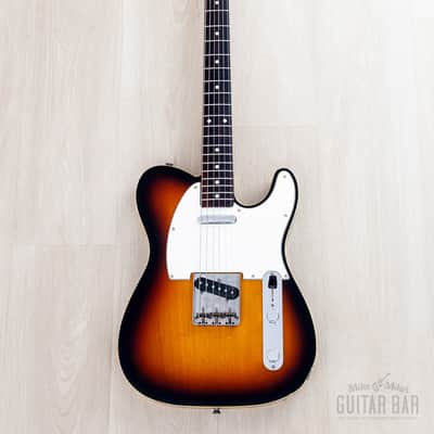1990 Fender Telecaster Custom '62 Vintage Reissue TL62B-650 Sunburst w/ Case, Japan MIJ Fujigen imagen 2