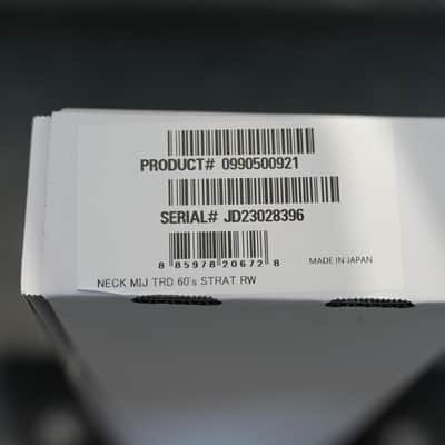 Fender Made in Japan Traditional II 60's Stratocaster® Neck - Natural Gloss image 6