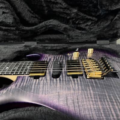 PRS Limited Edition Herman Li Signature Chleo 2025 - Charcoal Purple Burst image 3
