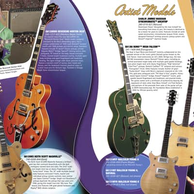 Gretsch G6120RHH Reverend Horton Heat Signature Hollow Body Electric Guitar w/Case - Orange Stain Lacquer (2006) image 12