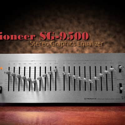 PIONEER SG-9500 🔥RARE🔥 Premium Vintage Stereo Graphic Equalizer Bild 1