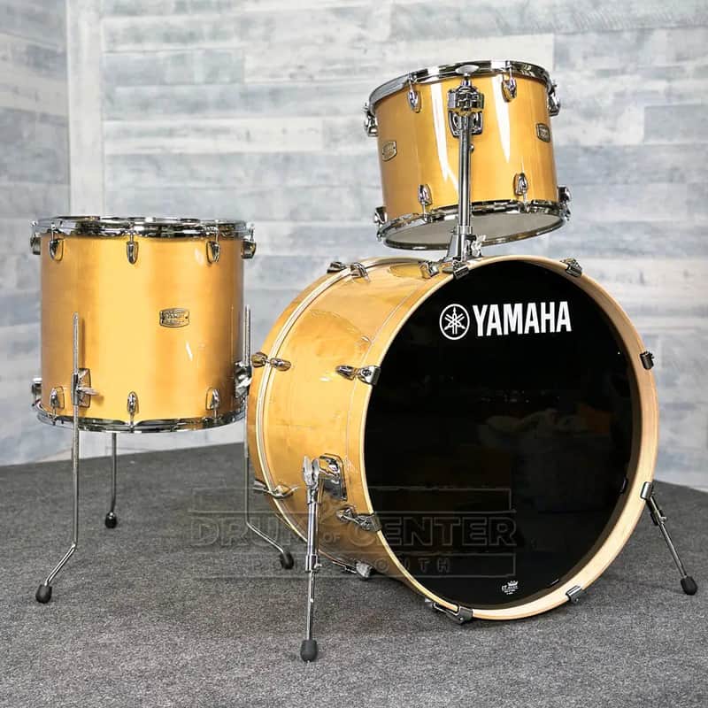 Yamaha Stage Custom Birch 3pc Drum Set 24/14/16 Natural Wood image 1