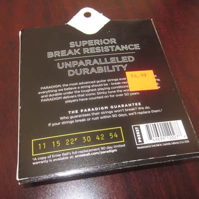 Ernie Ball Paradigm Slinky Electric Guitar Strings 11-54 P02027 image 2
