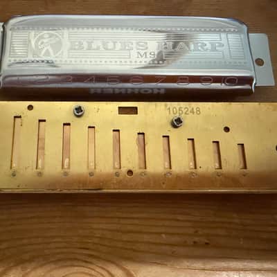Custom Hohner Blues Harp Harmonica - key of C image 2