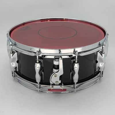 Used Yamaha Recording Custom Snare Drum 14x5.5 Solid Black - Very Good image 2