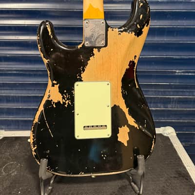 Fender Custom Shop Michael Landau '68 Stratocaster Relic 2013 - Present - Black image 9