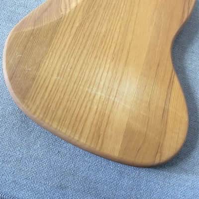 Left Handed Ash Wood Jazz Bass Style Body image 8