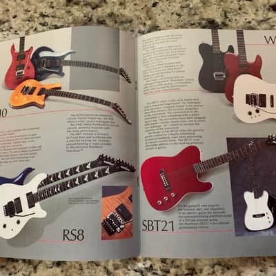 Washburn Catalog RR40 AF40 etc 1987 image 4