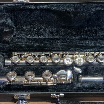 Yamaha YFL-361 Open Hole Flute – Made in Japan – Serial #807533 – Silver Headjoint – Inline G – Original Case image 23