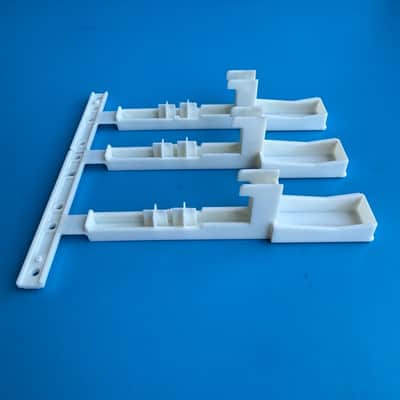 CASIO LK-100 LK-110 LK-45 Lighting Keyboard Part: White Keys [D-F-A] 3-Key Set image 4