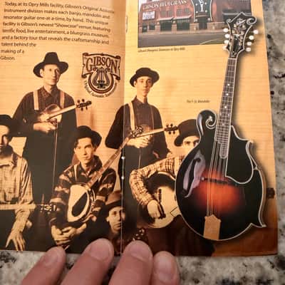 Gibson Brochure 2000s 59'reissue Les Paul J-150 F-5L J-45 Rosewood only a Gibson is good enough image 2