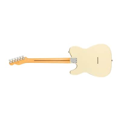 Fender American Professional II Telecaster Guitar, Olympic White with Rosewood Fingerboard image 2
