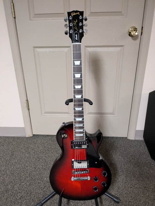 Gibson Les Paul Studio 2013 - Black Cherry Burst image 1