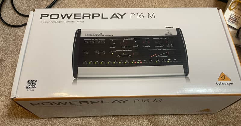 Behringer Powerplay P16-M 16-Channel Digital Personal Mixer 2011 - Present - Standard image 1