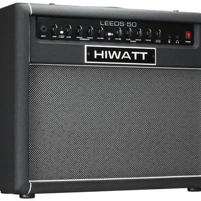 Hiwatt Leeds 50R 2-Channel Guitar Amplifier Combo with Spring Reverb, 50 Watts, 12" Speaker image 3