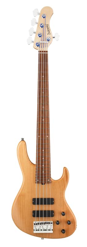 Sadowsky MetroLine 24-Fret Modern 5 String, Red Alder Body, Natural Transparent Satin image 1