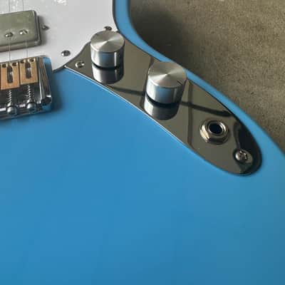 Custom Squier Sonic Mustang HH California Blue image 6