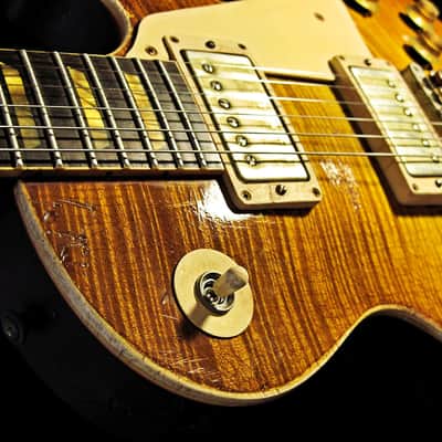 Gibson Custom Shop Tom Doyle "TIME MACHINE" #86 “SUPER PREMIUM” Historic Aged '59 Les Paul ~ R9 w/Doyle Coils PAF – Vintage 1959 Relic Burst image 6