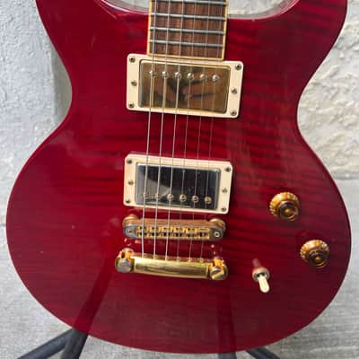 Gibson Les Paul Standard Double Cut Plus (24-fret) 2006 - Trans Red image 1