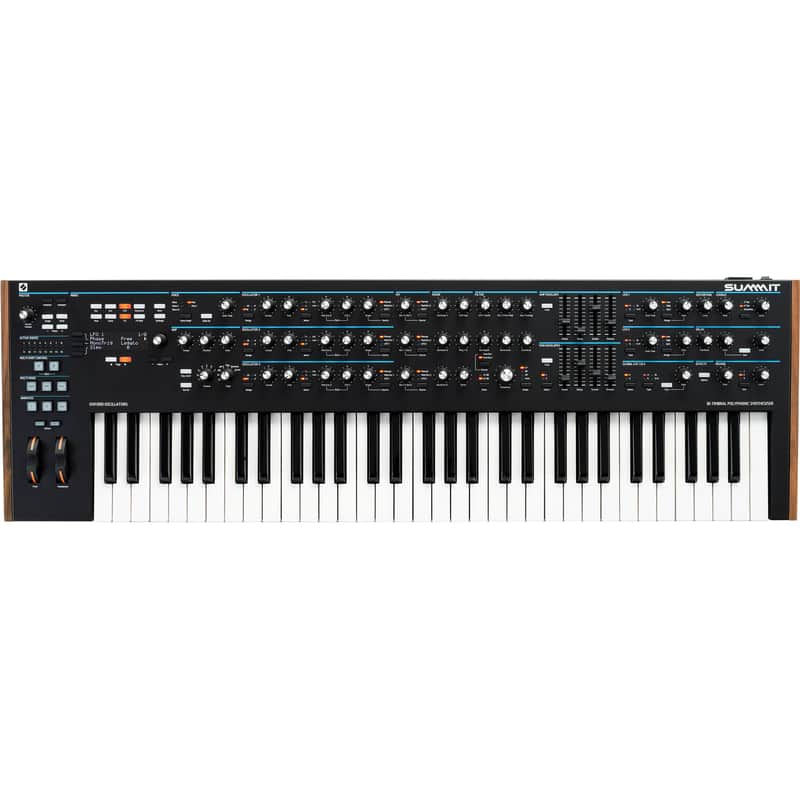 Novation Summit two-Part 16-Voice 61-key polyphonic synthesizer image 1
