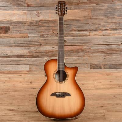 Alvarez AG60ce Artist 8-String Grand Auditorium Solid A+ Sitka Spruce/African Mahogany Shadowburst (Serial #E23121053) image 4