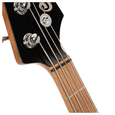 Cort GBSHORTSCALEYCB Poplar Body Roasted Maple C Shape Neck Short Scale 4-String Electric Bass Guitar w/Gig Bag image 10
