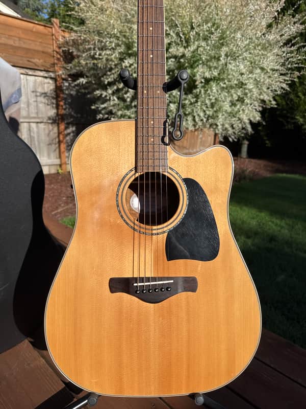Ibanez AW535CE-NT 2014 - Natural High Gloss image 1