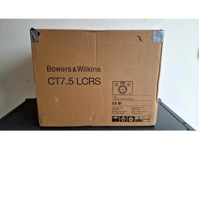 Bowers & Wilkins CT7.5 LCRS - Hi-Fi Speaker - Black - Excellent w/ Original Box image 2