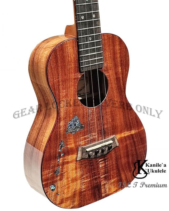 Kanile'a ISL T Premium 25th Anniversary Hawaiian Koa handmadeTenor ukulele #27728 image 1