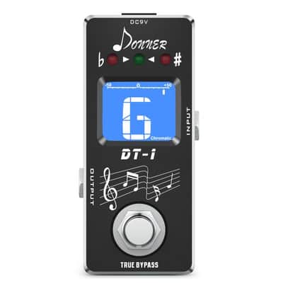 Chromatic Guitar Pedal Tuner - True Bypass by Donner image 2