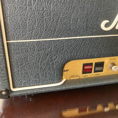 1979 Marshall JMP 2203 Mk2 Master Model Lead 100-Watt Guitar Amp Head 1975 - 1981 - Black image 2