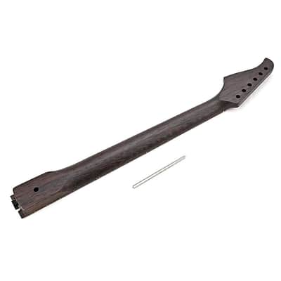 Electric Guitar Neck for Ib Style, 22 Fret 25.5 Inch Maple Rosewood Fingerboard Guitar Parts Replacement image 6