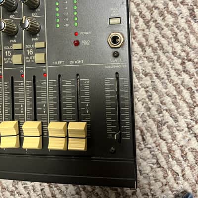 Mackie CR1604 16-Channel Mic / Line Mixer 1990s - Dark Gray image 12