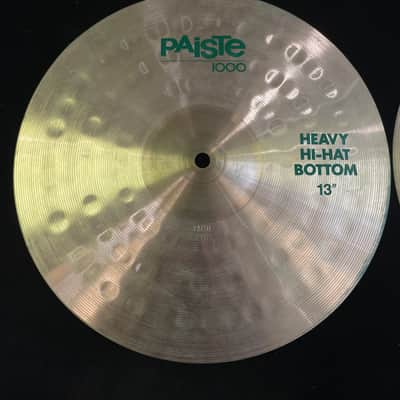 Paiste 1000 13" Hi-Hat Cymbals (Pair) image 3