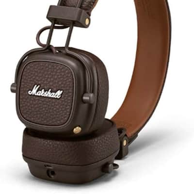Marshall Major V On-Ear Bluetooth Headphone - Brown image 2