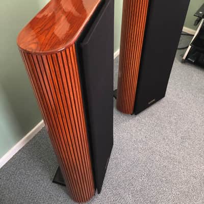 Infinity Kappa 8 Vintage Speakers ~FULLY RESTORED~ Piano Finish ! LOOK ! image 15